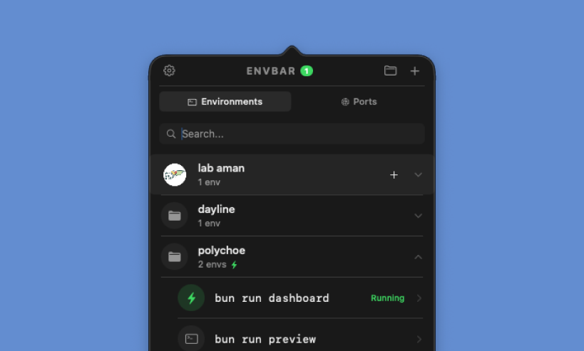 EnvBar